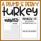 A Plump and Perky Turkey Book Companion | Thanksgiving Activities
