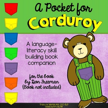 Preview of A Pocket for Corduroy - A Language/Literacy Book Companion