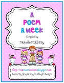 A Poem a Week {poems and songs}