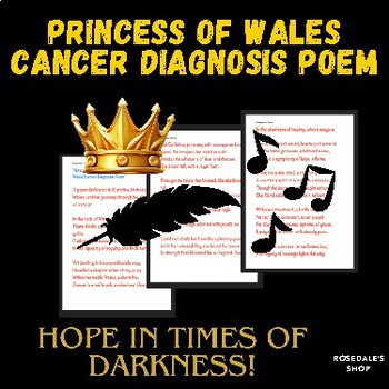 Preview of A Poignant Princess of Wales Cancer Diagnosis Poem ~ Courage Amidst Shadows!