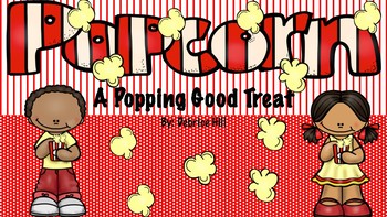 Preview of Bulletin Board or Treat Bags/A Popping Good Treat