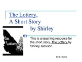 A Power point Lesson--The Lottery by Shirley Jackson