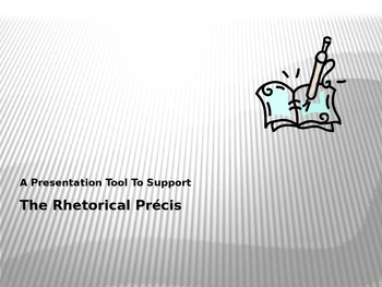 Preview of A Presentation Tool to Support The Rhetorical Precis