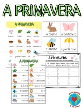 Preview of A Primavera - Spring in Portuguese