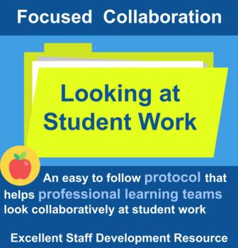 Preview of A Protocol to Facilitate Collaboratively Looking at Student Work on PowerPoint