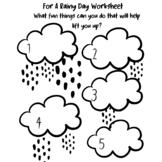 A Rainy Day Worksheet