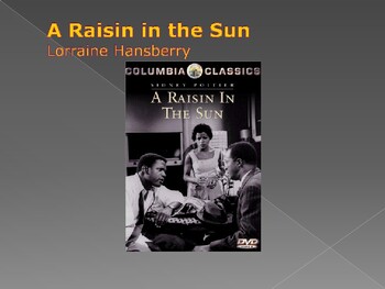Preview of A Raisin in The Sun / by Lorraine Hansberry / An Introduction