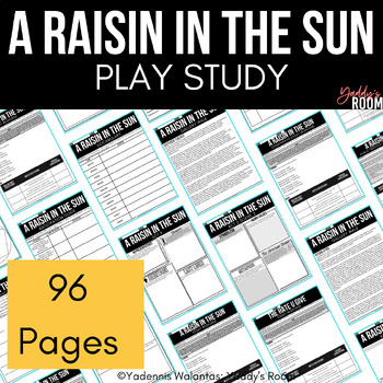 Preview of A Raisin in the Sun Complete Play Bundle CCSS Aligned