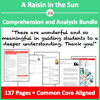 Preview of A Raisin in the Sun – Comprehension and Analysis Bundle