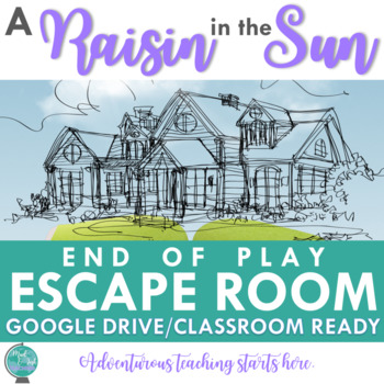 Preview of A Raisin in the Sun:  End of Play Escape Room {9-12 ELA}