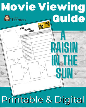 Preview of A Raisin in the Sun: Movie Viewing Guide/Character Analysis/Plot/Theme