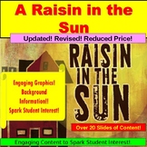 A Raisin in the Sun, Teaching Lessons PowerPoint, Google Slides