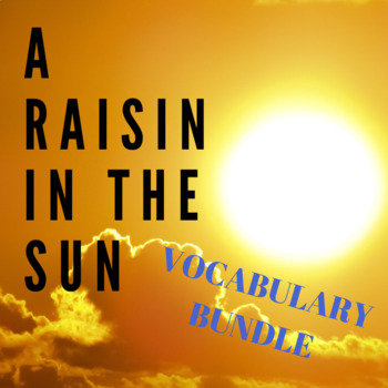 Preview of A Raisin in the Sun- Vocabulary Bundle