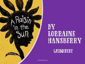 Preview of A Raisin in the Sun WebQuest