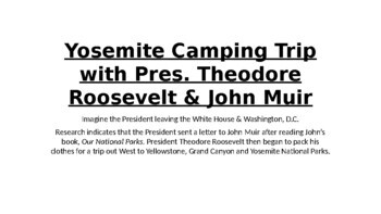 Preview of A Readers' Theater: President Teddy Roosevelt's Camping Trip