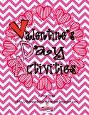 A "Ready to Use" Valentine's Day Activity Packet