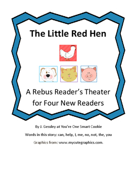 Preview of A Rebus Reader's Theater for The Little Red Hen