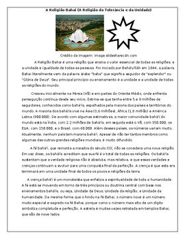 Preview of A Religião Bahai/The Bahai Religion (Portugues)