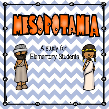 Preview of A Research Study on Mesopotamia for Elementary Students