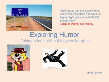 Preview of A Resource For Exploring Humor