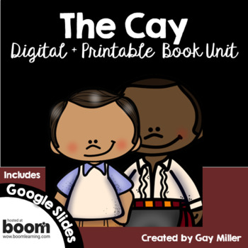 Preview of The Cay Novel Study [Theodore Taylor] Digital + Printable Book Unit