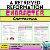 A Retrieved Reformation by O. Henry Character Comparison Activity
