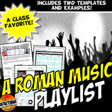 Ancient Roman Empire Music Playlist Fun Rome Activity!