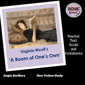 A Room Of One S Own Woolf Teacher Text Guides Worksheets Updated 2018