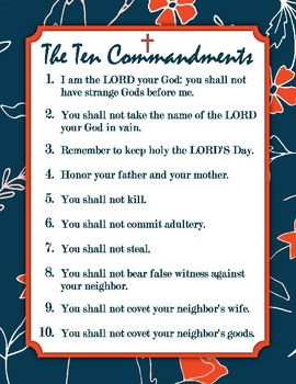 Preview of The Ten Commandments