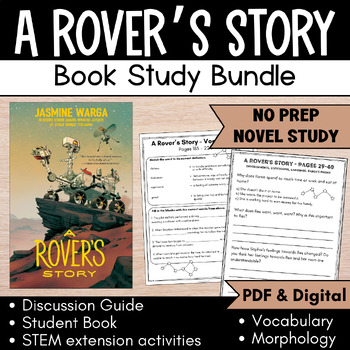 Preview of A Rover's Story Read Aloud | Novel Study | Vocab | Morphology | BUNDLE