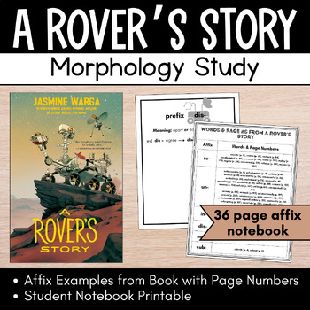 Preview of A Rover's Story - Morphology Activities  | Prefixes | Suffixes | Student pages
