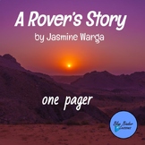 A Rover’s Story by Jasmine Warga One Pager