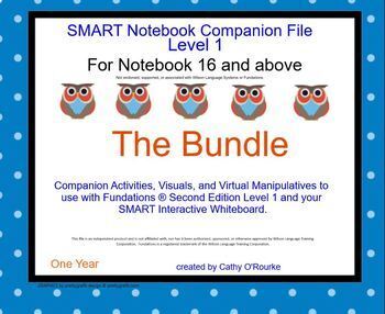 Preview of A SMARTboard Second Ed. Level 1 Companion Files- THE BUNDLE v17