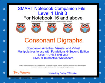 Preview of A SMARTboard Second Ed Level 1 Unit 3 Companion File for Notebook 16 & above