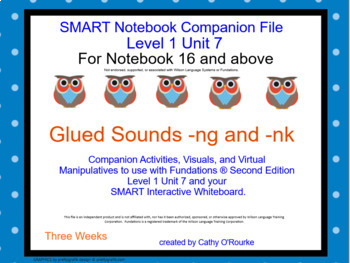 Preview of A SMARTboard Second Ed Level 1 Unit 7 Companion File For Notebook 16 & Above