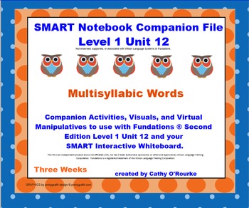 Preview of A SMARTboard Second Edition Level 1 Unit 12 Companion File