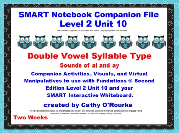 Preview of A SMARTboard Second Edition Level 2 Unit 10 Companion File