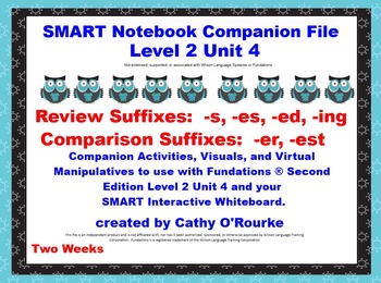 Preview of A SMARTboard  Second Edition Level 2 Unit 4 Companion File