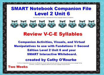 Preview of A SMARTboard  Second Edition Level 2 Unit 6 Companion File