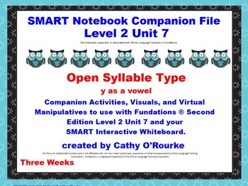 Preview of A SMARTboard Second Edition Level 2 Unit 7 Companion File