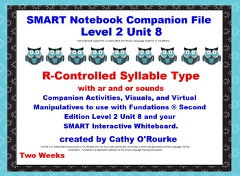 Preview of A SMARTboard  Second Edition Level 2 Unit 8 Companion File
