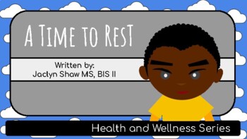 Preview of A SOCIAL STORY -  "A Time to Rest" (SEL ACTIVITY)