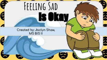 Preview of A SOCIAL STORY - "Felling Sad is Okay" (SEL ACTIVITY)