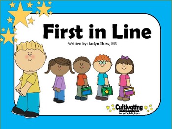 Preview of A SOCIAL STORY - "First in Line" (SEL ACTIVITIES)
