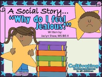 Preview of A SOCIAL STORY - "Why do I Feel Jealous?" (SEL ACTIVITY)