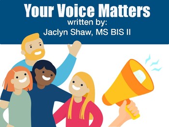 Preview of SOCIAL STORY WORKBOOK - "Your Voice Matters" (CRSE and SEL)