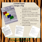 A STEM Project - Design a Flag Using Linear Equations