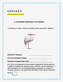 A STUDENT'S BOOKLET OF STORKS: ZOOLOGY, SUMMER CAMP, STEM 