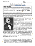 A Scaffolded Close Read of the Presidency of James K. Polk