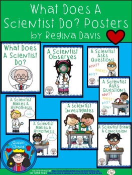 What do scientists do? (Je suis un scientifique!) FRENCH by Madame Julianne